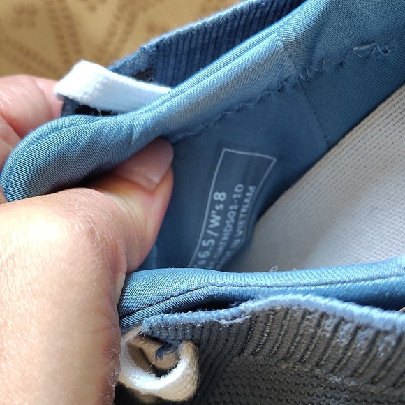 Kizik Athens running shoes Size 8 Women's 6.5 Mens Deep Sea Blue Slip On Tie - Picture 10 of 12